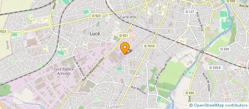 localisation de l'entreprise LA CLINIK  LUCE