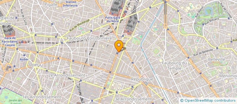 localisation de l'entreprise LA CLINIQUE AUTOMOBILE à PARIS