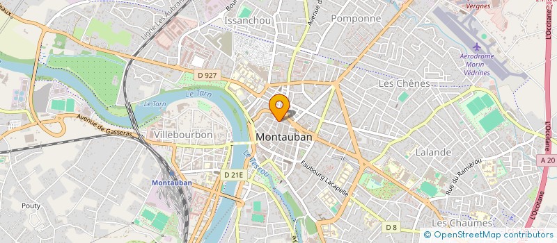 localisation de l'entreprise LA CLINIQUE DU BARBIER  MONTAUBAN