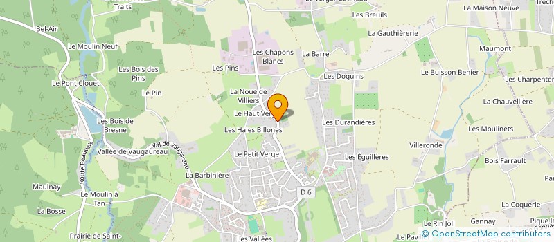localisation de l'entreprise LA CLINIQUE DU MEUBLE à LUYNES