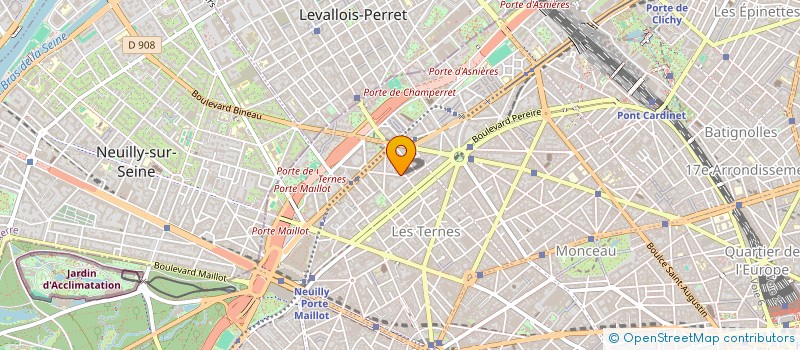 localisation de l'entreprise LA CLINIQUE MED DES CHEVEUX - FRANCE à PARIS