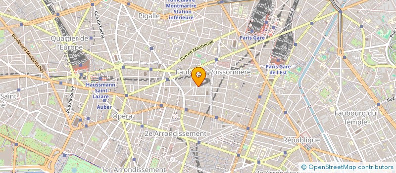 localisation de l'entreprise LA CLIQUE  PARIS