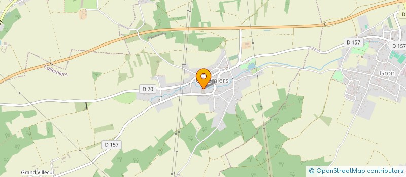 localisation de l'entreprise LA CLIQUE COLLECTIF D ARTISTES CREATEURS ET ARTISANS D ART  COLLEMIERS