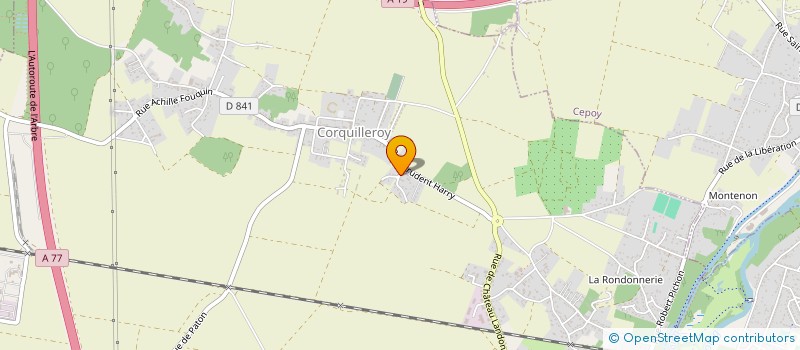 localisation de l'entreprise LA CLIQUE EN SCENE à CORQUILLEROY