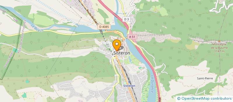 localisation de l'entreprise LA CLOPE QUI VAPOTE à SISTERON