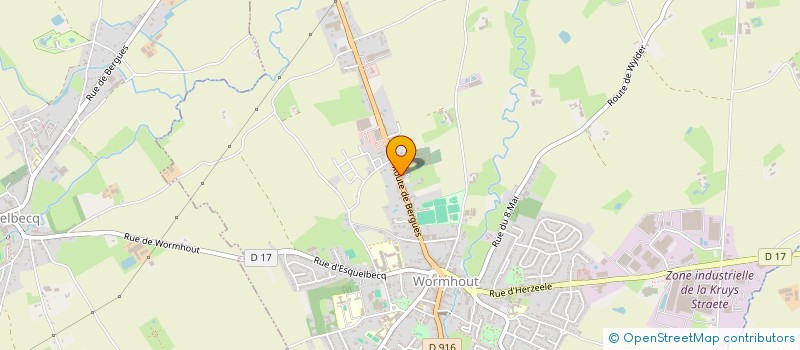 localisation de l'entreprise LA CLOSERAIE SAINT JOSEPH II  WORMHOUT