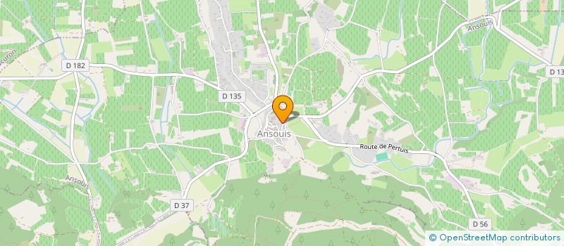 localisation de l'entreprise LA CLOSERIE  ANSOUIS