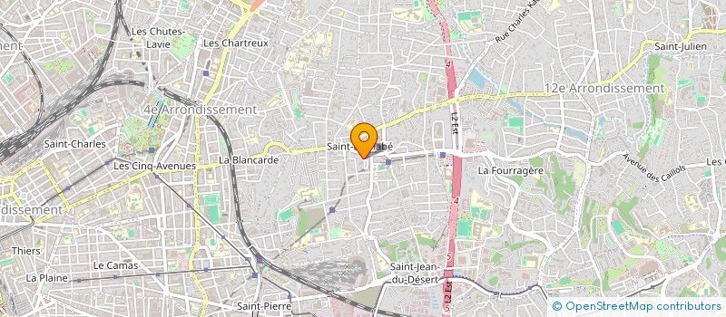 localisation de l'entreprise LA CLOSERIE à MARSEILLE