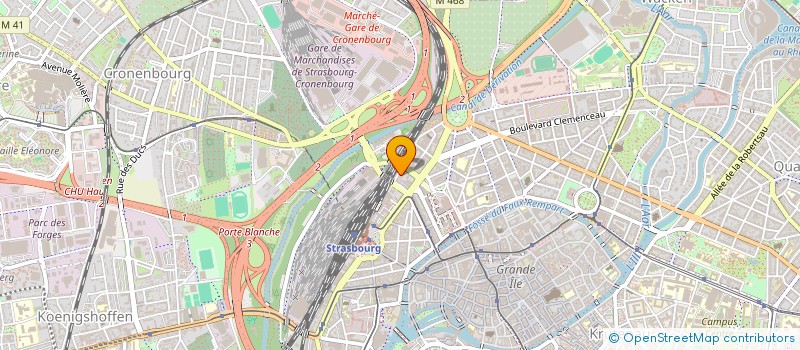 localisation de l'entreprise LA CLOSERIE à STRASBOURG