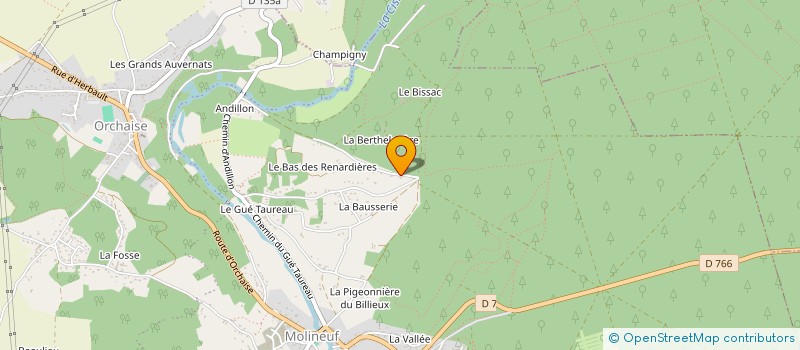 localisation de l'entreprise LA CLOSERIE  VALENCISSE