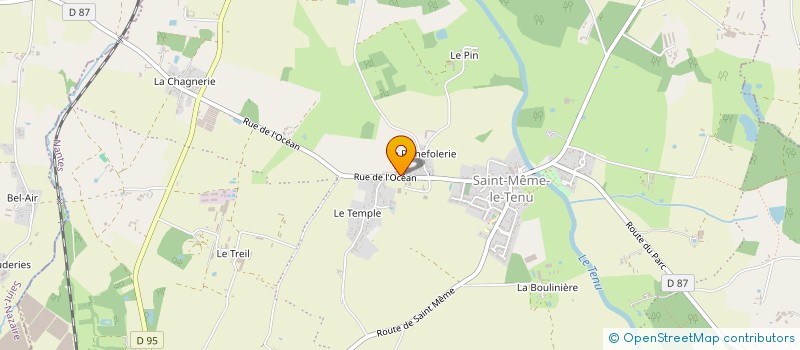 localisation de l'entreprise LA CLOSERIE  MACHECOUL-SAINT-MEME