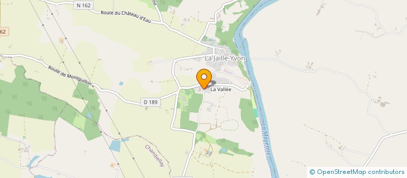 localisation de l'entreprise LA CLOSERIE DE LA HERISSIERE à LA JAILLE-YVON