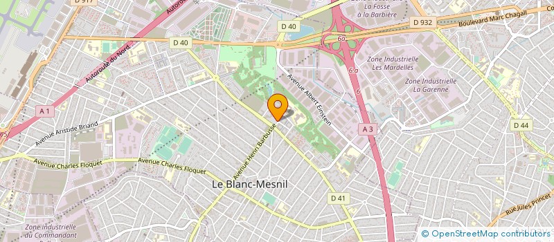 localisation de l'entreprise LA CLOSERIE DESPRES SARL à LE BLANC-MESNIL