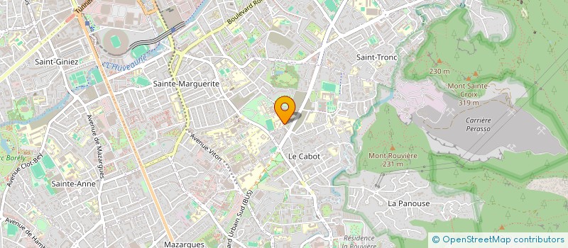 localisation de l'entreprise LA CLOSERIE DU PRADO à MARSEILLE 9