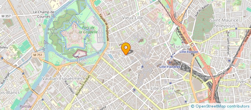 localisation de l'entreprise LA CLOSERIE EN L'ISLE à LILLE