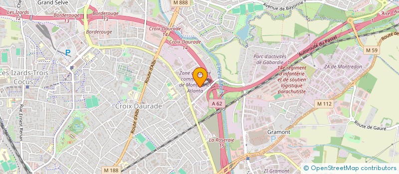 localisation de l'entreprise LA CLOTURE D'OCCITANIE  TOULOUSE