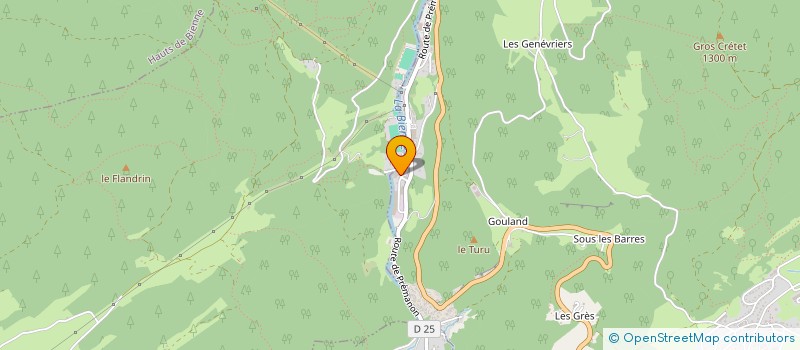 localisation de l'entreprise LA CO-WORKERIE  HAUTS DE BIENNE