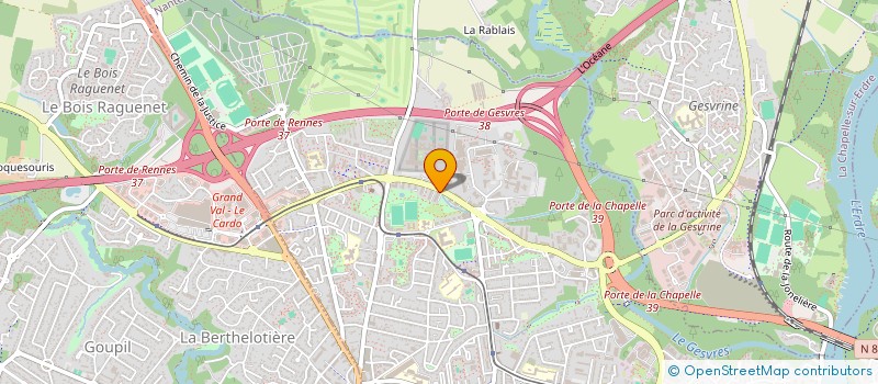 localisation de l'entreprise LA COACHING  NANTES