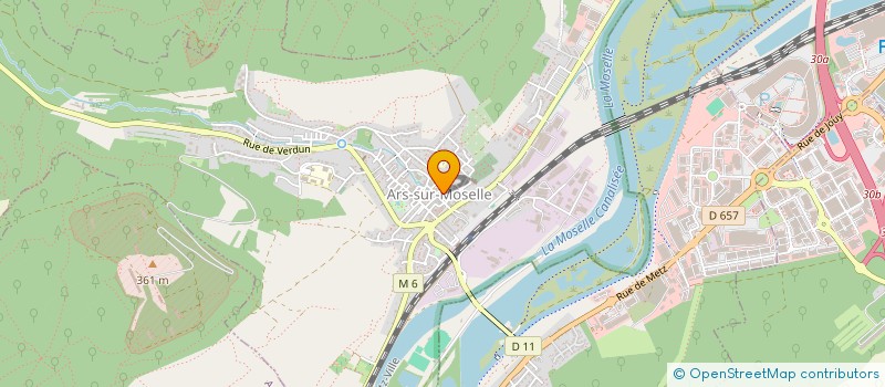 localisation de l'entreprise LA COALITION DU GRAND EST  ARS-SUR-MOSELLE