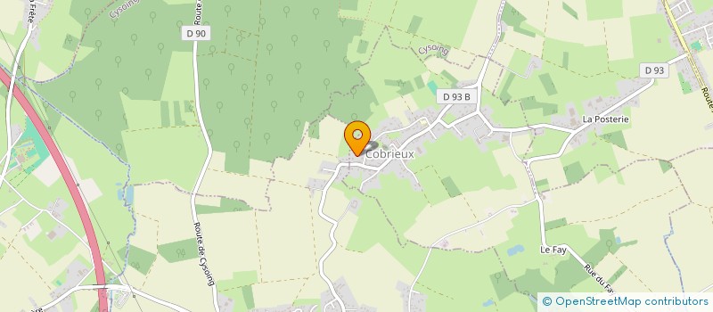 localisation de l'entreprise LA COBERLOISE à COBRIEUX