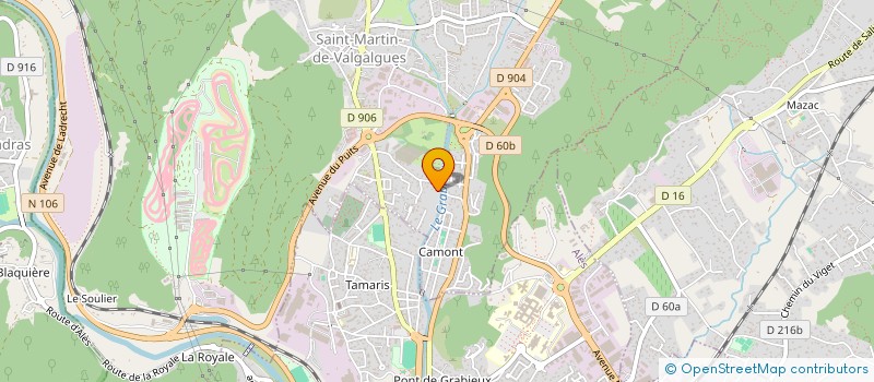 localisation de l'entreprise LA COCCINELLE  SAINT-MARTIN-DE-VALGALGUES