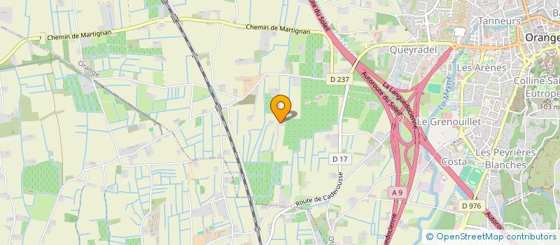 localisation de l'entreprise LA COCCINELLE  ORANGE