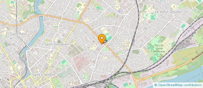 localisation de l'entreprise LA COCCINELLE VAGABONDE  NANTES