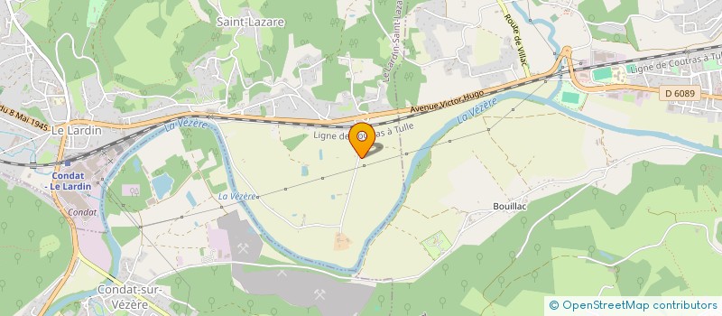 localisation de l'entreprise LA COCHONADE  LE LARDIN-SAINT-LAZARE