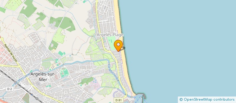 localisation de l'entreprise LA COCINA à ARGELES-SUR-MER