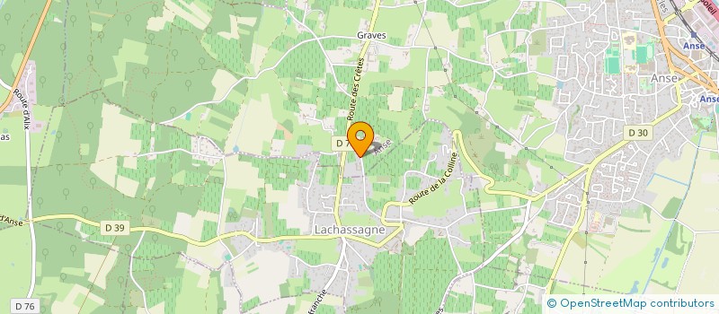 localisation de l'entreprise LA COCKTAILLERIE  ANSE