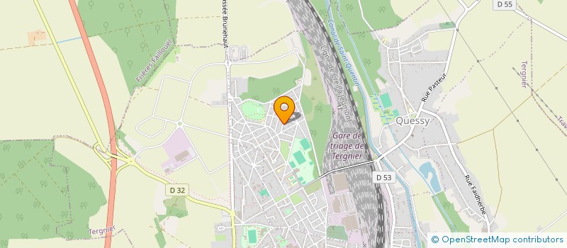 localisation de l'entreprise LA COCO FAMILY  TERGNIER