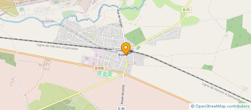 localisation de l'entreprise LA COCOTTE  AVORD