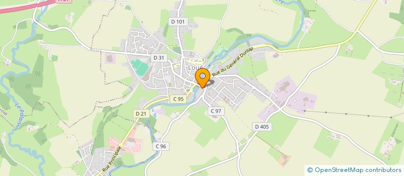 localisation de l'entreprise LA COCOTTE DE LOUE  LOUE