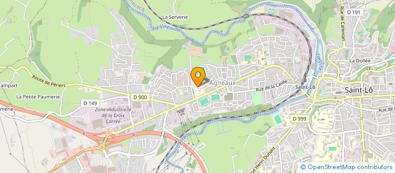 localisation de l'entreprise LA CODA, ORCHESTRE D'HARMONIE D'AGNEAUX  AGNEAUX