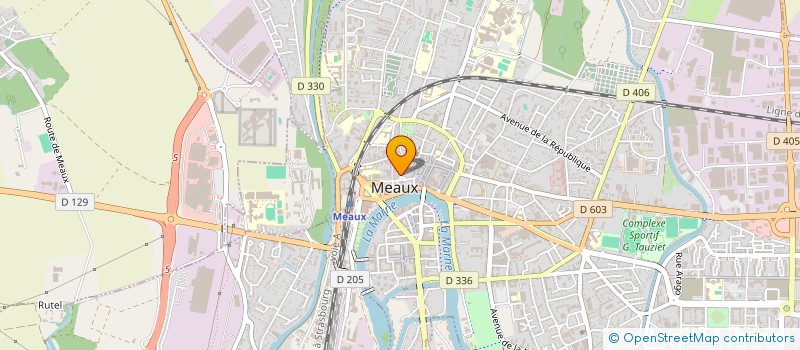 localisation de l'entreprise LA COIFFURE DE LA JEUNESSE à MEAUX