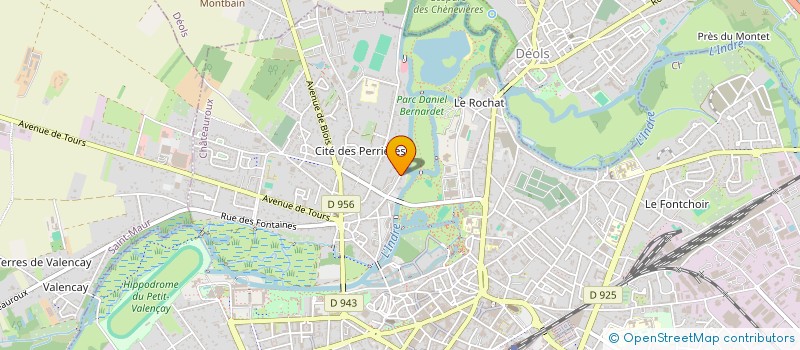 localisation de l'entreprise LA COINCHETTE SCI à CHATEAUROUX