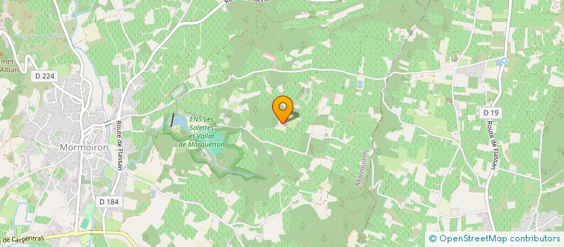 localisation de l'entreprise LA COINTE  MORMOIRON