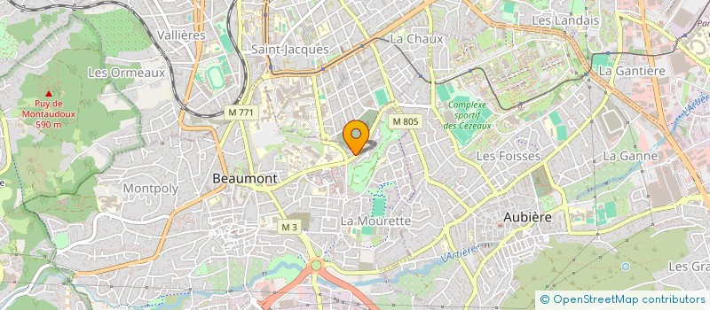 localisation de l'entreprise LA COLINE AUX BAMBINS BEAUMONT à BEAUMONT
