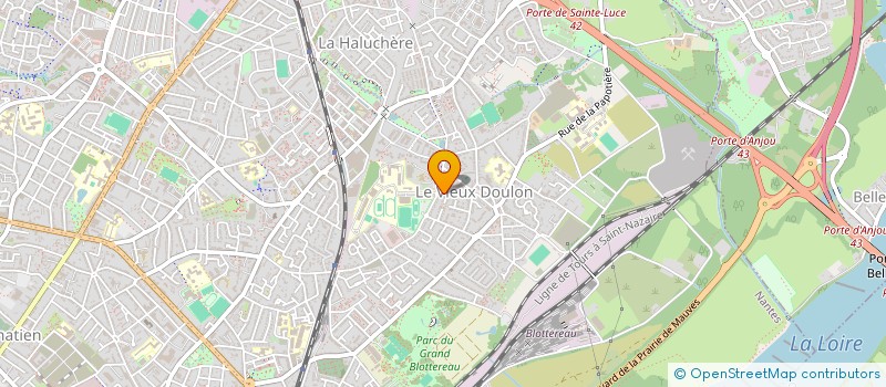 localisation de l'entreprise LA COLINIERE à NANTES