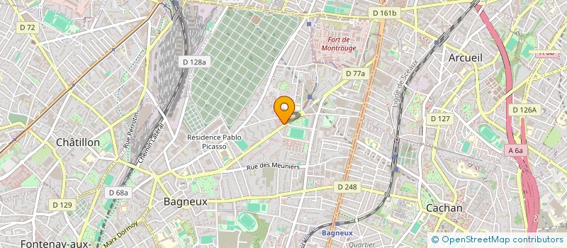 localisation de l'entreprise LA COLLATION à BAGNEUX