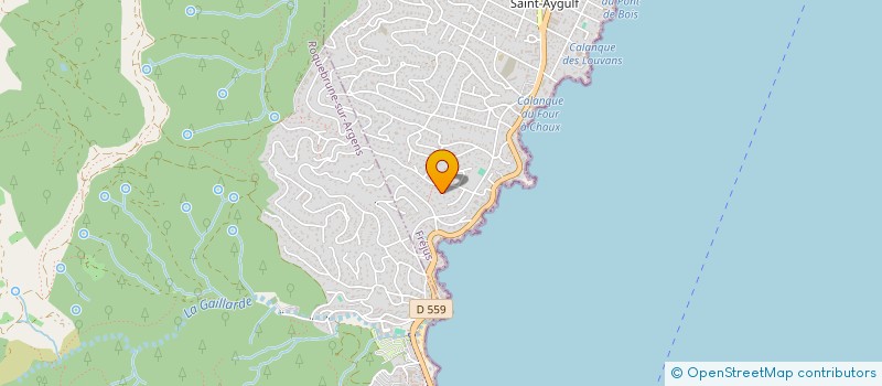 localisation de l'entreprise LA COLLE DE BARGEME à FREJUS