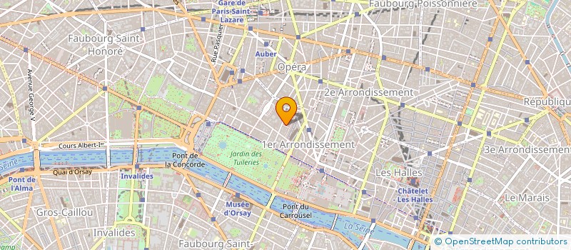 localisation de l'entreprise LA COLLECTION VALMER à PARIS