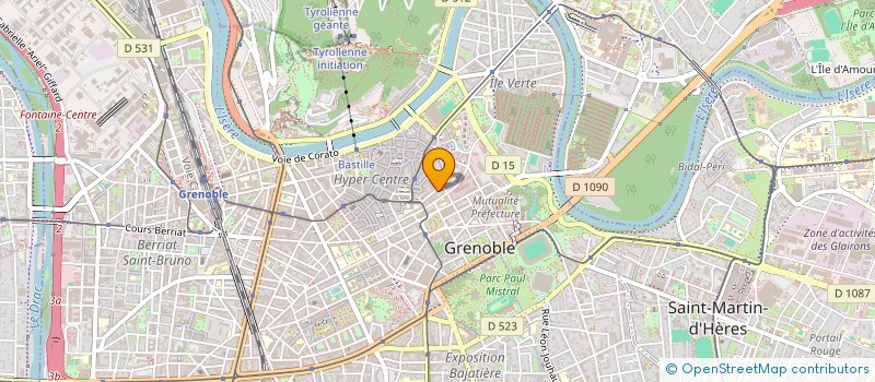 localisation de l'entreprise LA COLLECTIONNITE à GRENOBLE