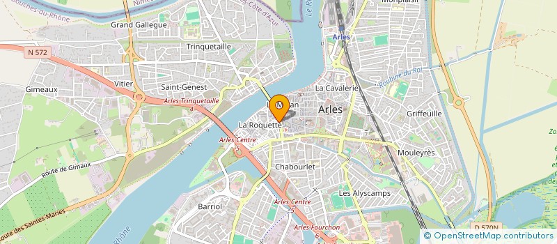 localisation de l'entreprise LA COLLECTIVE à ARLES