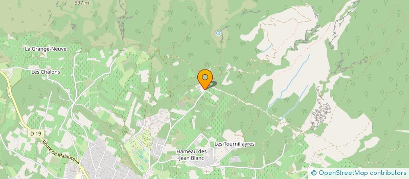 localisation de l'entreprise LA COLLECTIVE A L'OUVRAGE  BEDOIN