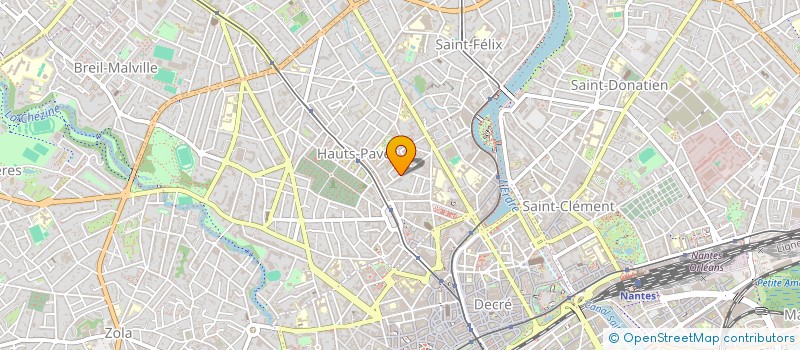 localisation de l'entreprise LA COLLEGIALE  NANTES