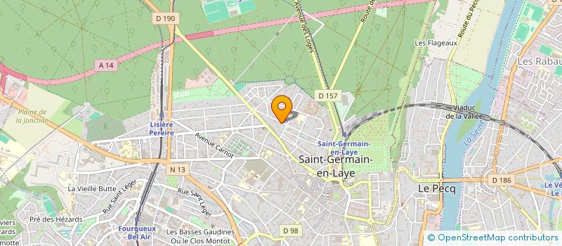 localisation de l'entreprise LA COLLETTERIE  SAINT-GERMAIN-EN-LAYE