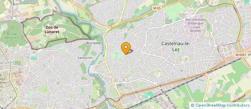 localisation de l'entreprise LA COLLINE  CASTELNAU-LE-LEZ