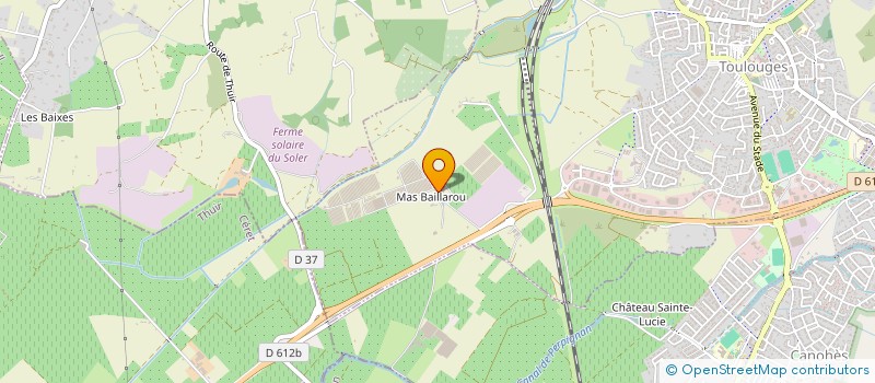 localisation de l'entreprise LA COLLINE à TOULOUGES