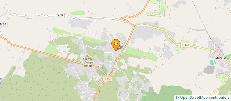 localisation de l'entreprise LA COLLINE à BONIFACIO